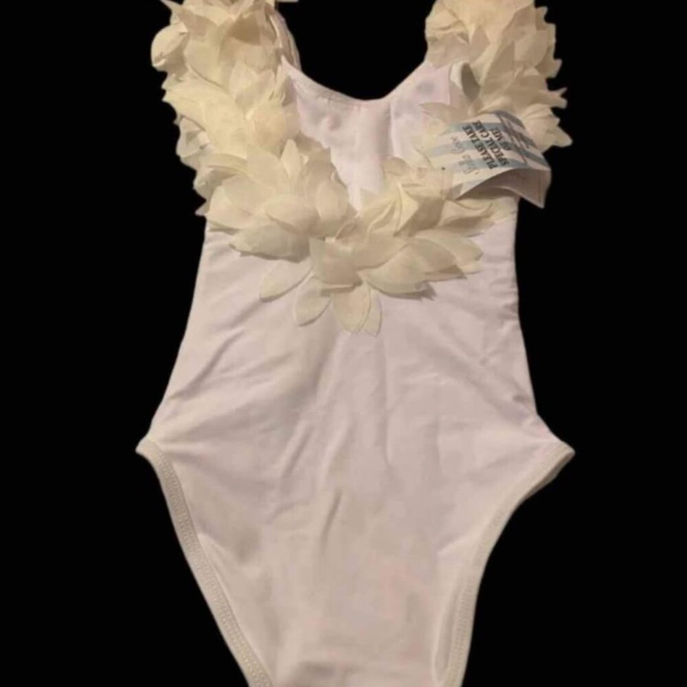 Girl's Stella Cove Sequin Body Suits - - White Sizes 4yrs, and 14 yrs - Purple 8